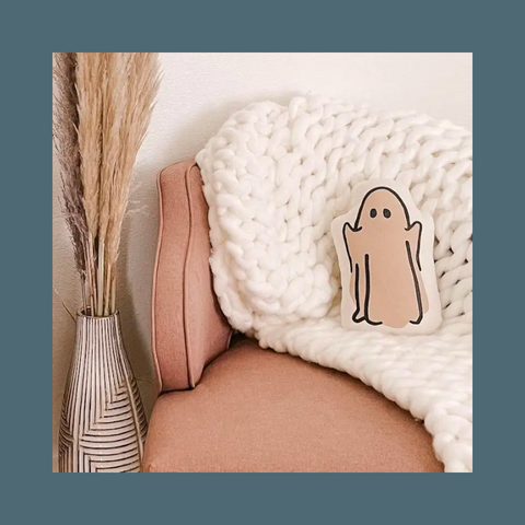 Ghost with hands up