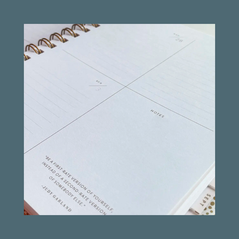 Planner interior