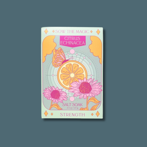 Strength Citrus Echinacea Salt Soak