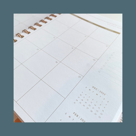 Planner interior