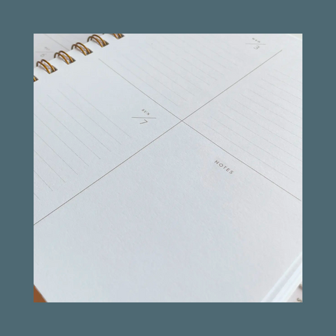Planner interior