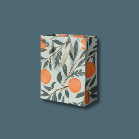 Orange Vines Small Gift Bag