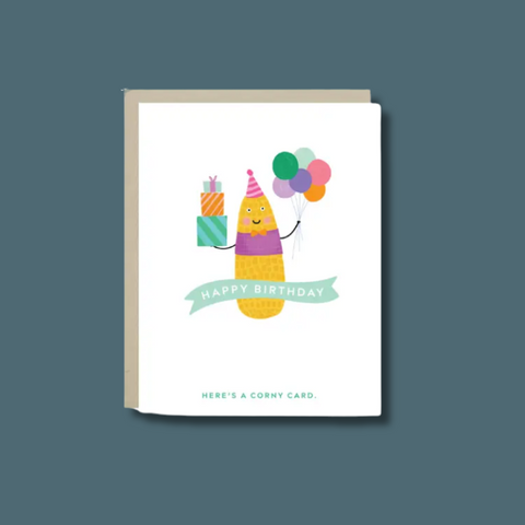 Corny Birthday Card