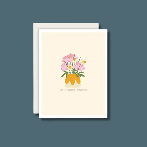My Condolences Mini Card