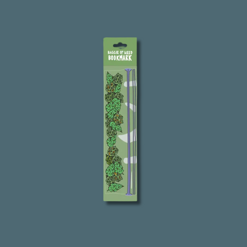 Weed Baggie Bookmark