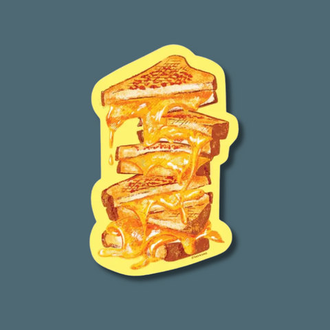 Grilled Cheese Vinyl Sticker