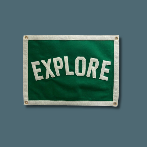 Explore Wall Pennant