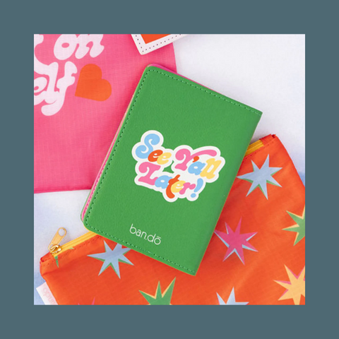 Back of passport holder