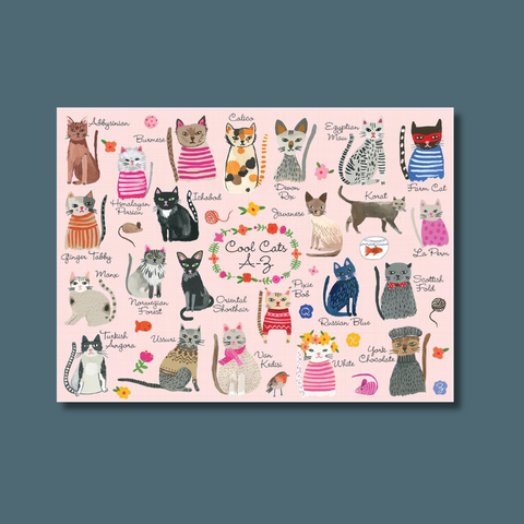 Cool Cats A-Z Puzzle