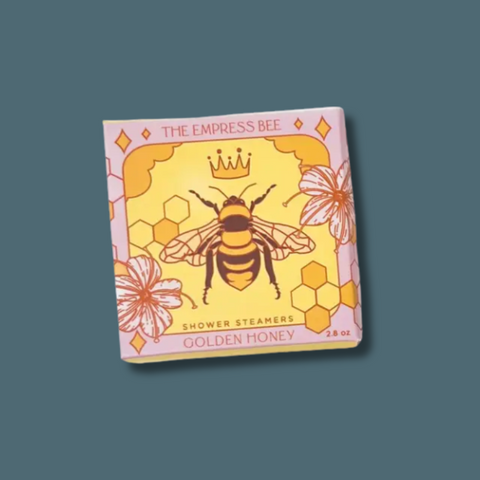 The Empress Bee Shower Steamer Set