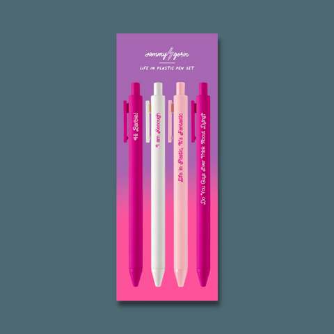 Pens in the wrapper