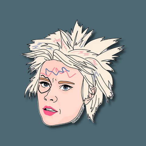 Weird Barbie's head