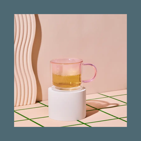 Pink Double Wall Mug