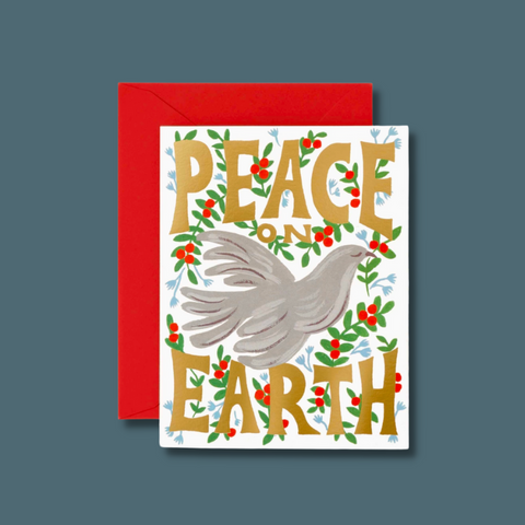 Dove and holly