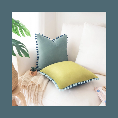 Calibri Pom Pillow