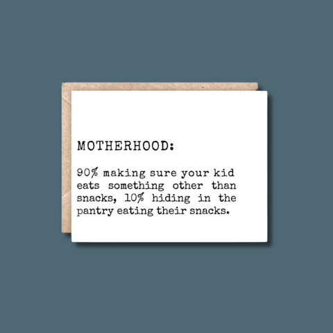 Motherhood Card