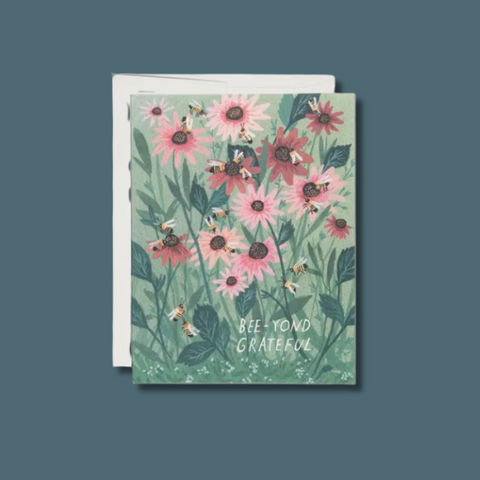 Bee-yond Grateful Card