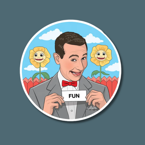 Pee-wee Herman Sticker