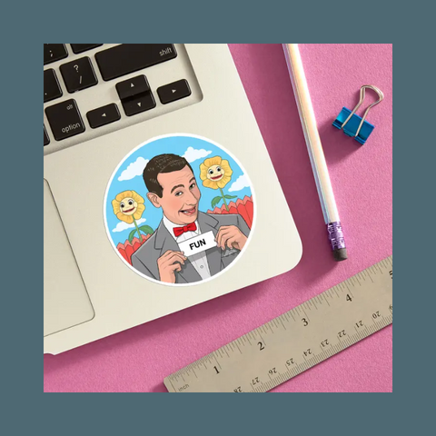 Pee-wee Herman Sticker