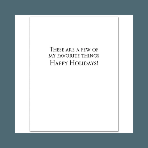 White Lotus Holiday Card