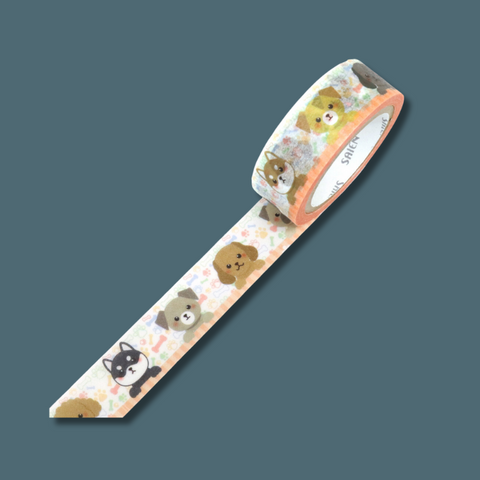 Cute Dogs Washi Tape