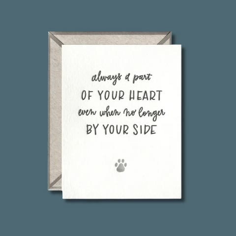 Pet Sympathy Card