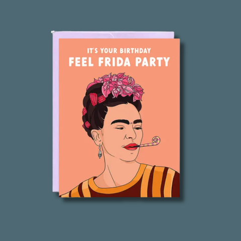 Frida Birthday Party Card