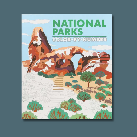 National Parks Color-By-Number