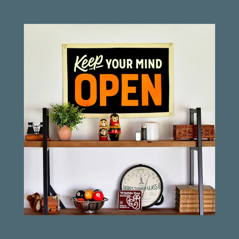 Like a store open sign