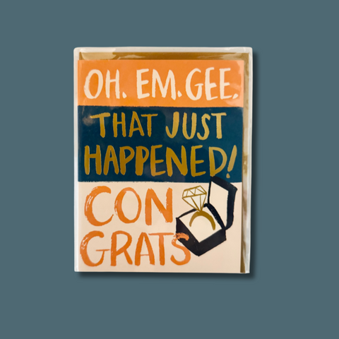 That Just Happened Engagement Card