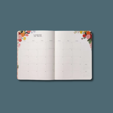 2026 Dahlia 12-Month Appointment Notebook