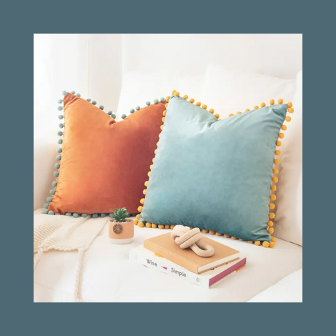 Calibri Pom Pillow