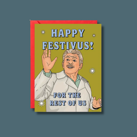 Happy Festivus Seinfield Holiday Card