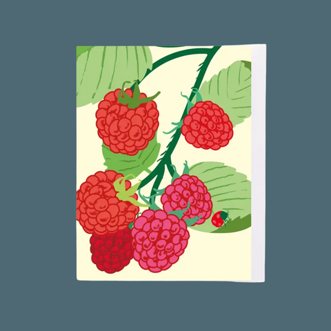 Raspberries Everyday Card
