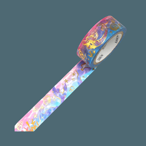Mermaid Gold Foil Washi Tape