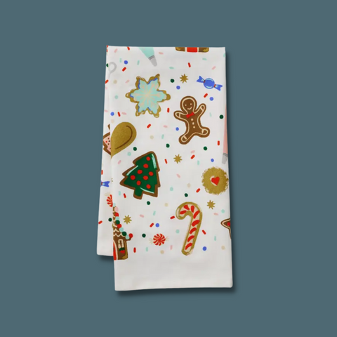 Christmas Cookies Tea Towel