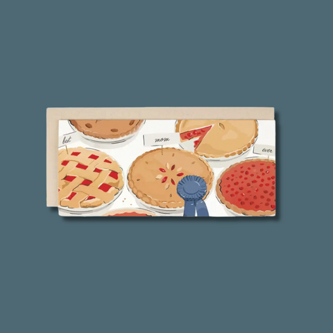 Best Mom Ever Pie Contest Card
