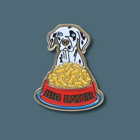 Big Eater Dalmation Pin