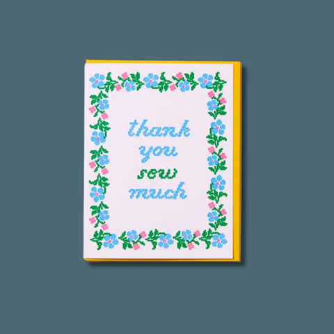 Thank You Sew Much Card