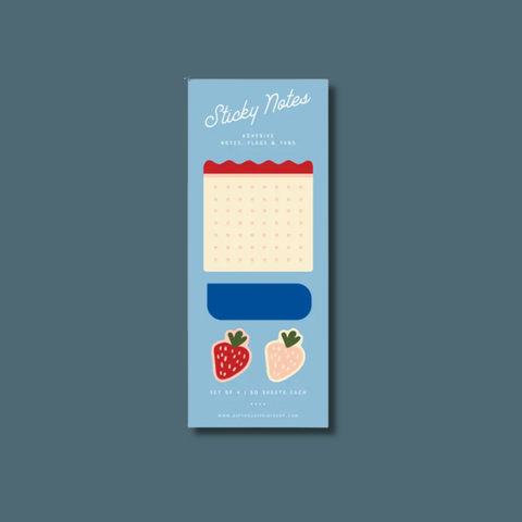 Strawberry Sticky Note Set