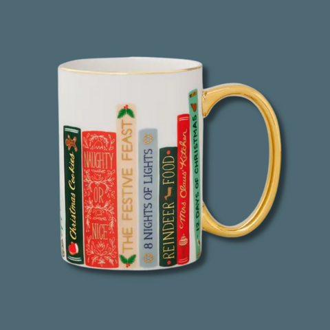 Festive Book Club Mug