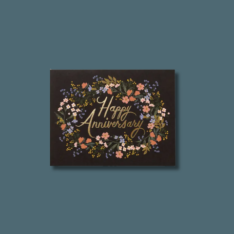 Anniversary Wreath Card