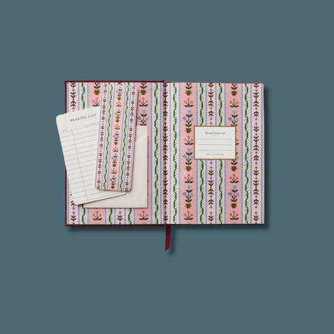 Ladies Night Book Club Embroidered Book Journal