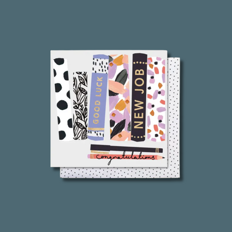 New Job Books Card