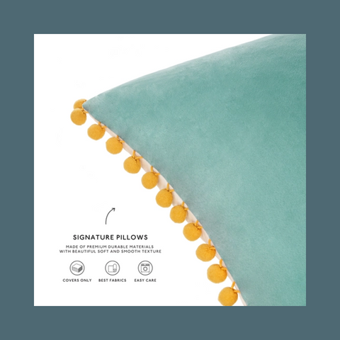 Calibri Pom Pillow