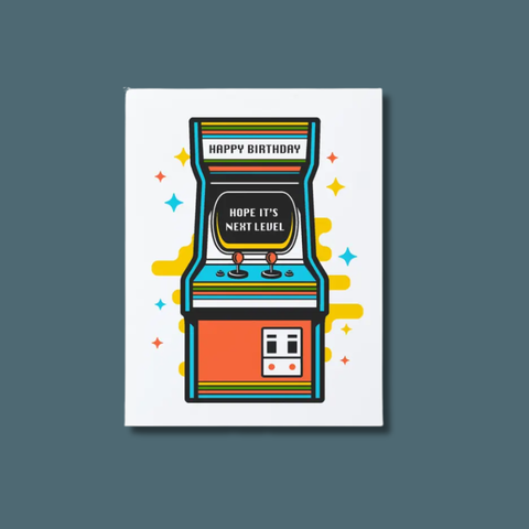 Next Level Birthday Card