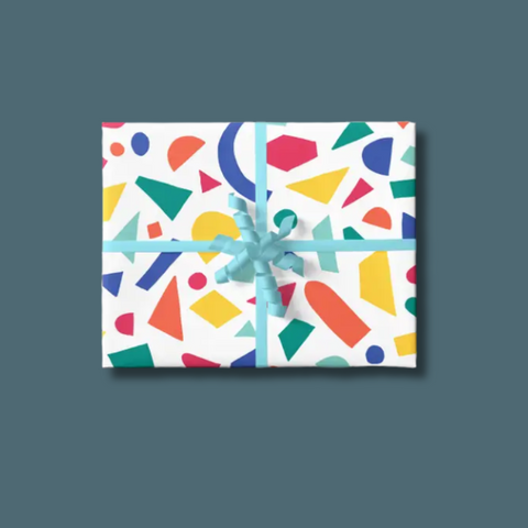 Confetti Gift Wrap Sheets Roll