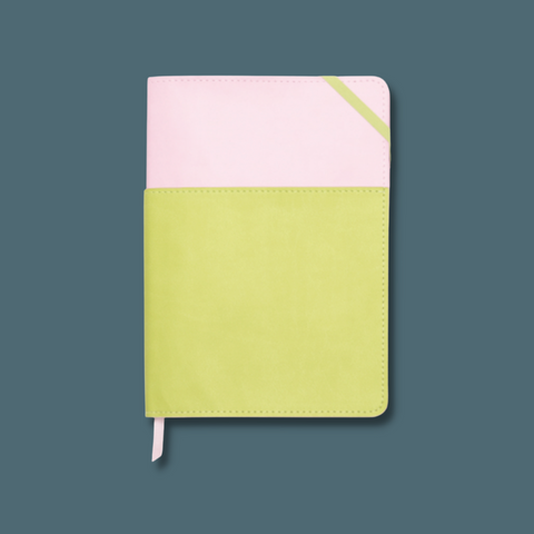 Two-tone: lilac and matcha