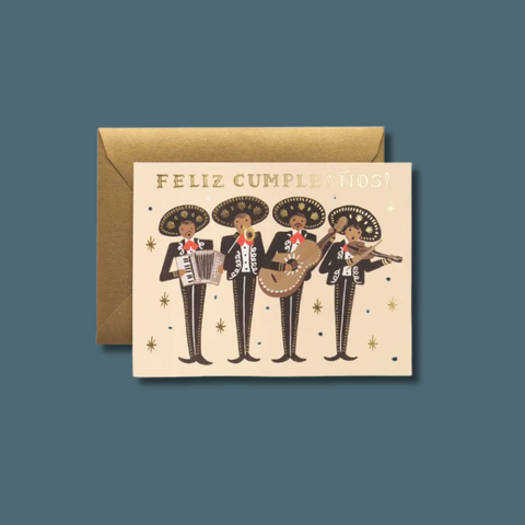 Mariachi Birthday Card