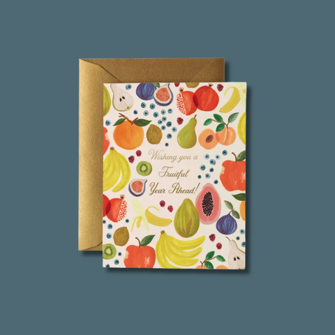 Fruitful Year Ahead Greeting Card